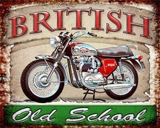 BSA BRITISH OLD SCHOOL