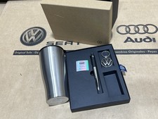 Volkswagen Owners Pen Keyring Travel Cup Car Welcome Gift Genuine OEM Golf Polo