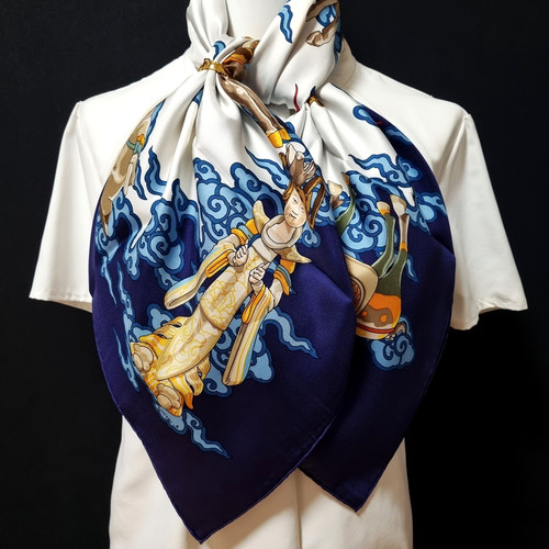 Rare vintage hermes - vintage, scarf
