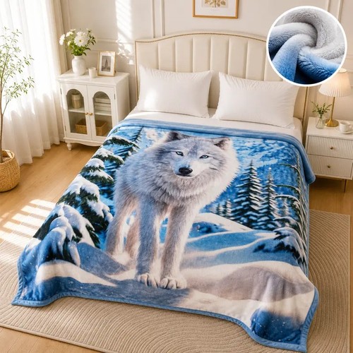 Animal mink throw blanket 200 - mink,