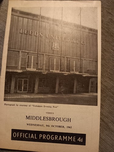 Leeds utd v - 63-64,