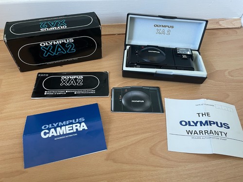 Olympus xa2 camera - olympus, flash