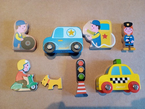 Janod wooden story town police - janod,