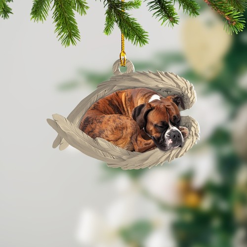 Personalize boxer dog angel - personalize,