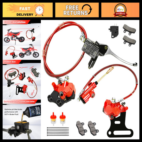 Dirt bike front brake kit - front,