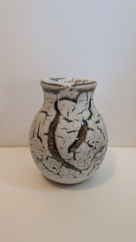 Vintage studio pottery vase - vintage,