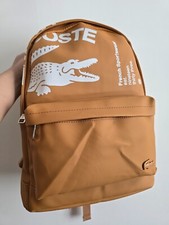Lacoste backpack men and women, for laptop, travel. Large capacity waterproof