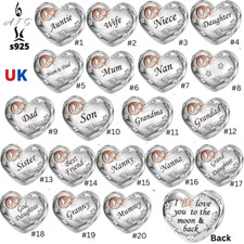 S925 Charm Bead Family Friend