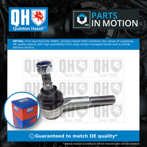 Tie track rod end fits - rod,