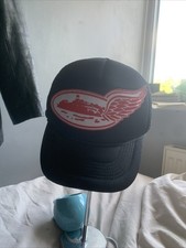 Corteiz CRTZ Alcatraz Wing Trucker Cap Black/White/Red 