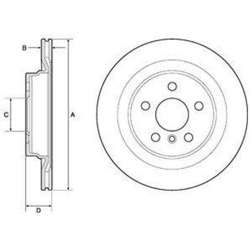 Delphi bg4778c brake - bg4778c,