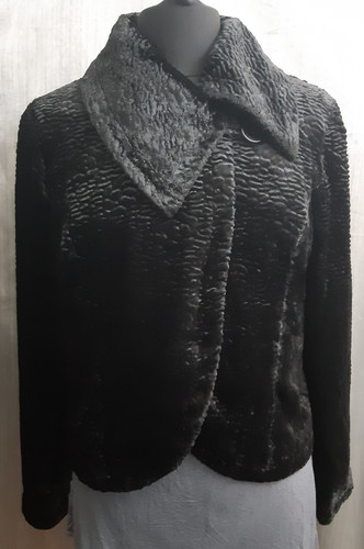 Joseph ribkoff faux astrakhan - joseph,