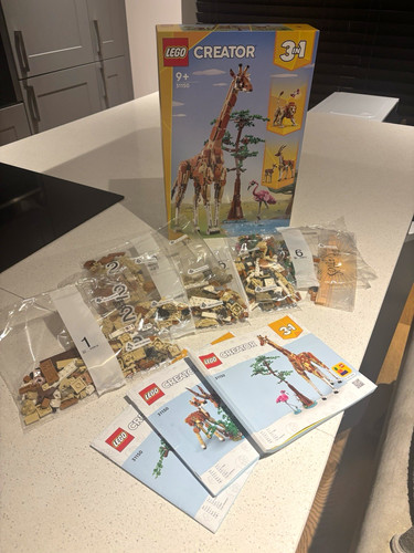 Lego creator wild safari - lego,
