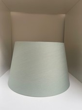Duck Egg Lampshades x 2, for pendant or table lamps