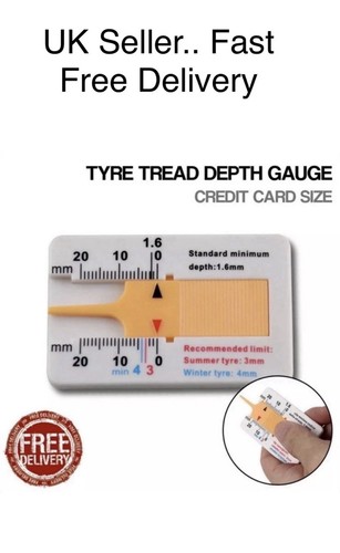 Tyre tread depth - tyre,