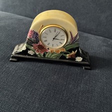 OLD TUPTON WARE MANTEL CLOCK