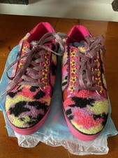Irregular Choice Camouflage Shoes Trainers Size 36 3 VGC
