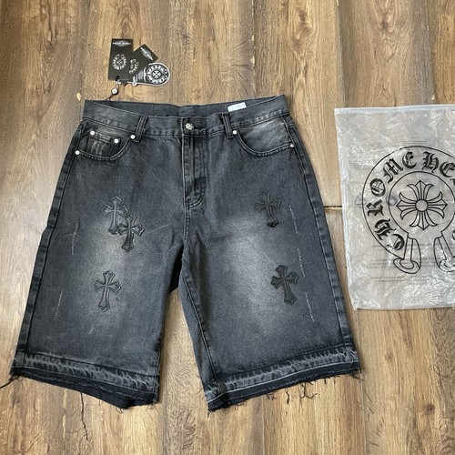 Chrome hearts jorts - hearts, denim