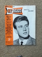 Hit Parade Magazine February 1964 - Adam Faith, Gene Pitney, Elvis, Shadows etc