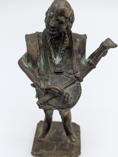 Vintage west african bronze - west,