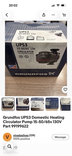 Grundfos ups3 central heating - ups3,