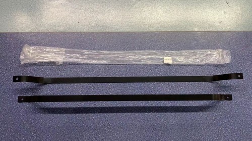 Fuel tank support - support, straps