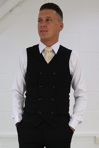 Mens black pinstripe high - mens,