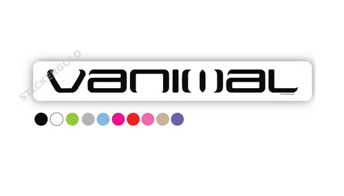 Vanimal 22cm sticker - sticker, t25