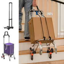 Large Capacity Shopping Trolley Lightweight Household cart Folding Trolleys