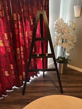 Large Black Wooden Easel Display Stand