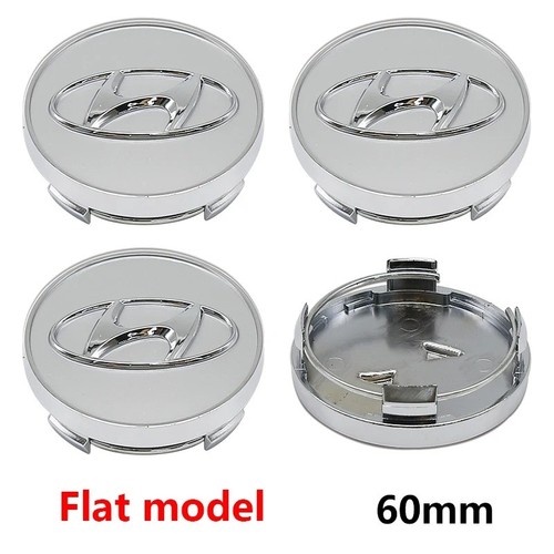 Set hyundai chrome silver - hyundai,