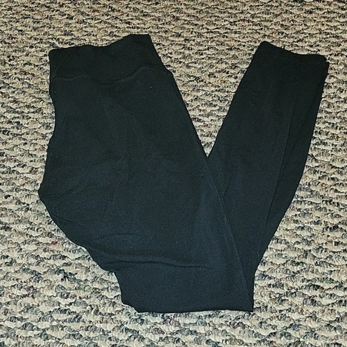 Aerie offline black leggings - black,