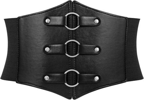 Women wide corset elastic belt - women,