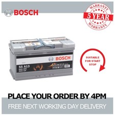 Bosch S5A13 Car Battery 12V
