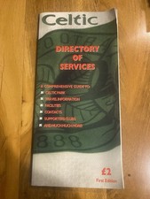 Celtic Football Club Directory Of Services Book