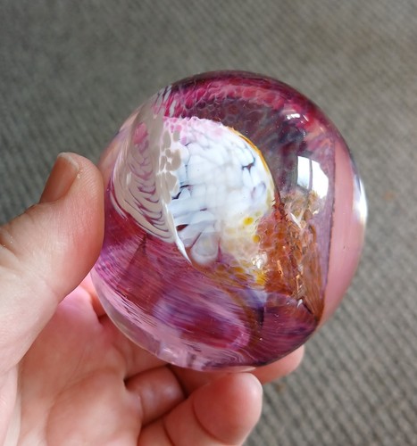Handcrafted mooncrystal glass - handcrafted,