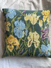 Ehrman Green Irises Vintage