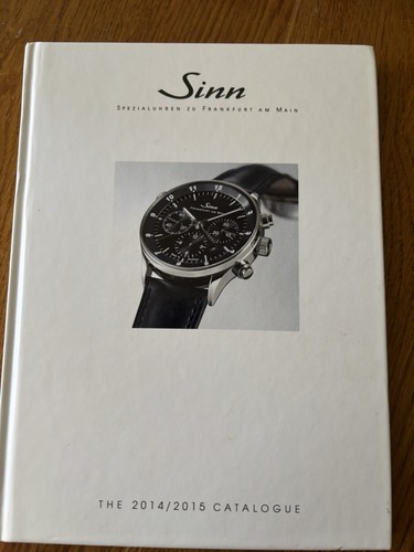 Sinn watch catalogue - watch, 2014/15