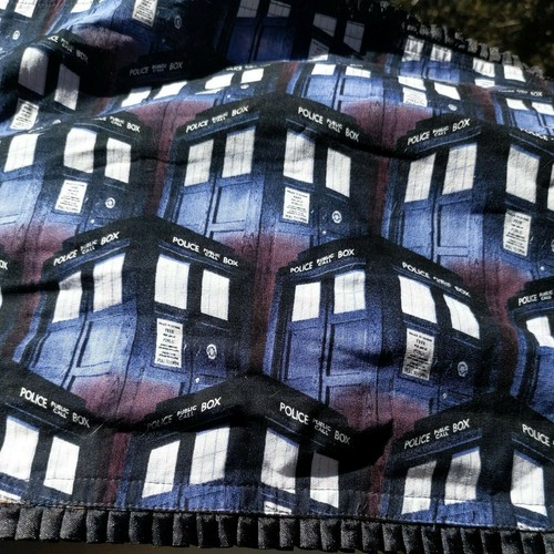 Handmade tardis table - tardis,