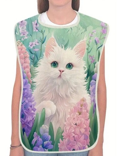 1pc fluffy cat linen adult - cat,