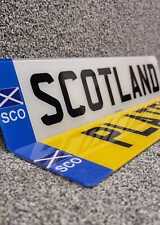 Scotland Badge Number Plates Road Legal Plate Car Reg Registration 2D/3D/4D