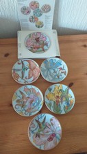 HUTSCHENREUTHER / SET OF SIX HUMMING BIRD PLATES / BOXED