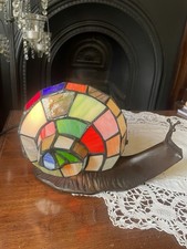 Vintage Snail Stained Glass
