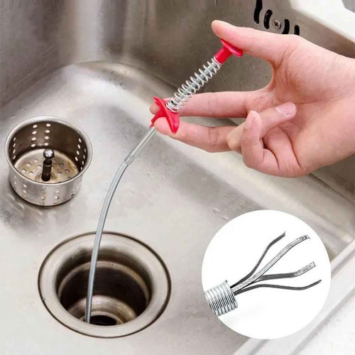 Spring pipe drain snake sewer - spring,