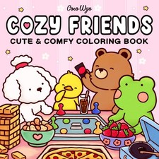 Cozy Friends Coloring Book for