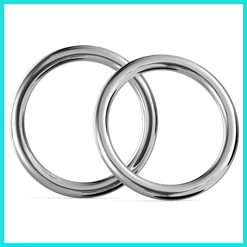 Inch metal rings - 4,