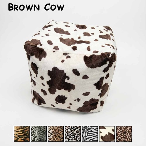 Animal pouffe cube - animal,