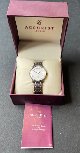 Accurist ladies titanium watch - titanium,