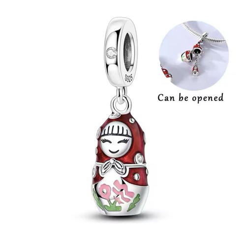 925 silver russian - silver, doll