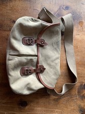 Vintage Brady Halesowen Canvas & Leather Fly Fishing / Game Bag